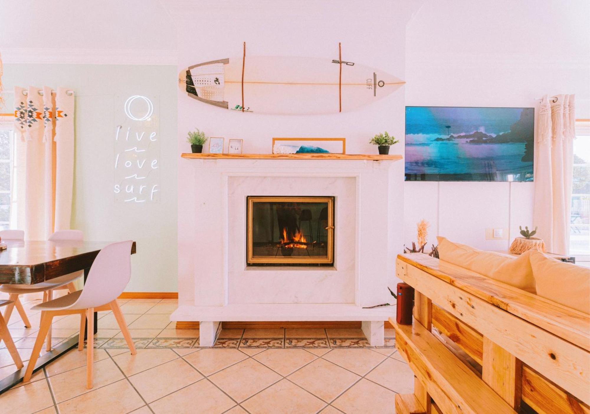 Auberge de jeunesse Cliff Surf House à A dos Cunhados Extérieur photo